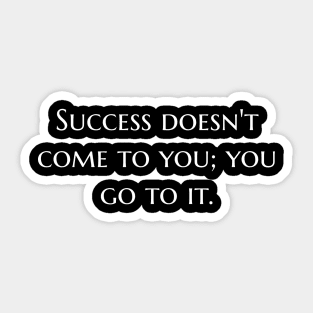 Success T-shirt Sticker